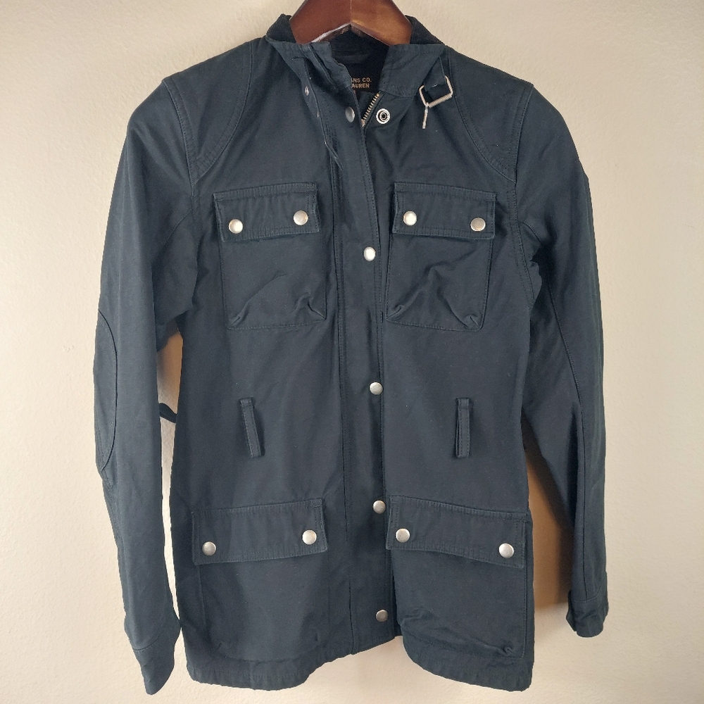 Polo Jeans Co. by Ralph Lauren Black Utility Jacket